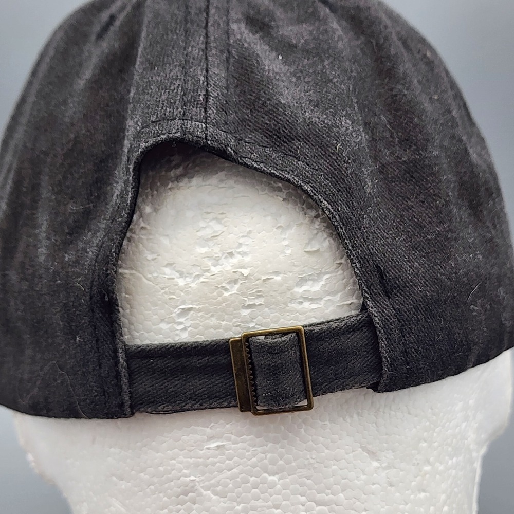 Low Battery 1% Low Energy Baseball Cap Gray/Black US Seller Stylish Statement - Picture 5 of 8